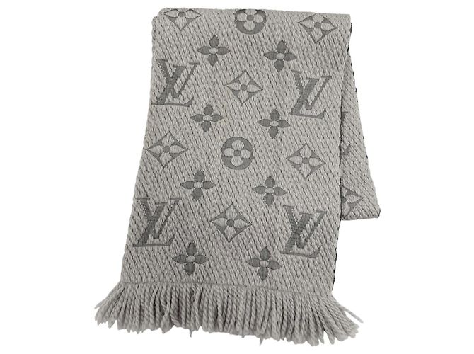 Echarpe de lã e seda Louis Vuitton