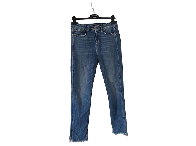 Vaqueros rectos azules 7 For All Mankind