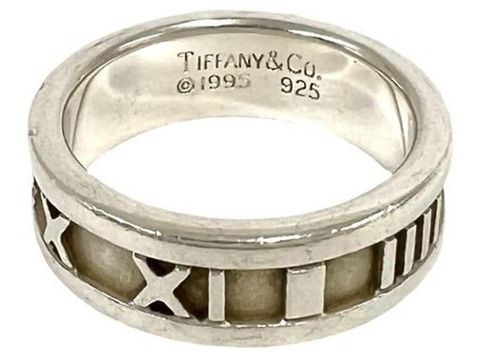 Tiffany & Co Tiffany Vintage Atlas Band Ring Silber