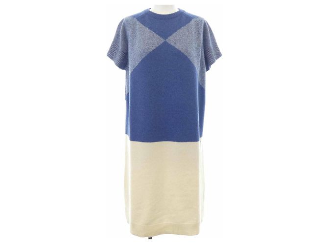 Hermès Vestido de cachemira Hermes Blanco