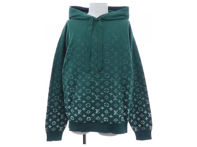 Moletom Louis Vuitton Monogram Gradient Verde