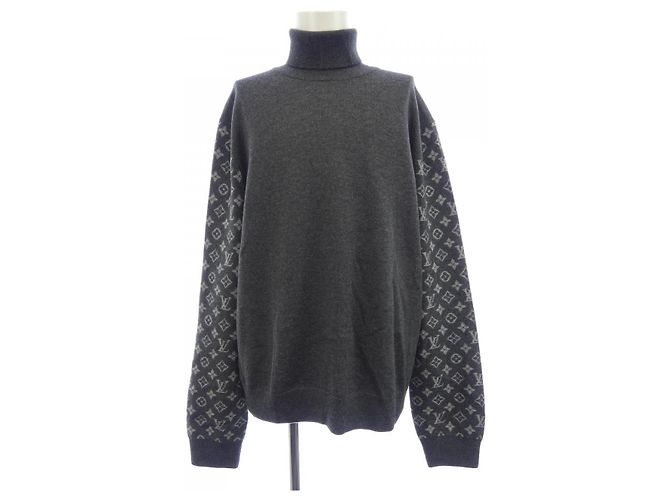 Louis Vuitton Rollkragenpullover aus Kaschmir-Mischung Braun