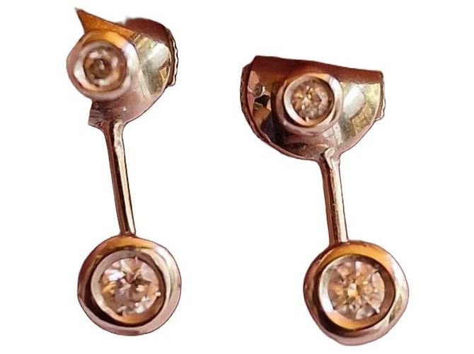 Autre Marque Orecchini Guérin in oro 18K e diamanti