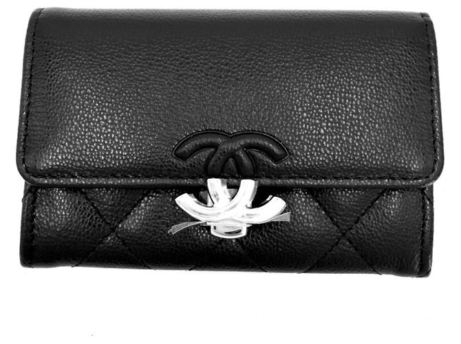 Monedero Chanel Matelassé Negro