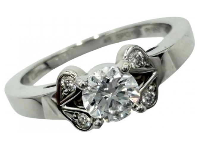 Cartier Ballerina Design Platinum Ring