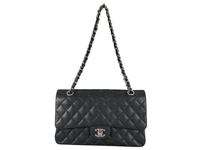 Borsa a tracolla Chanel Matelassé 25 Nero