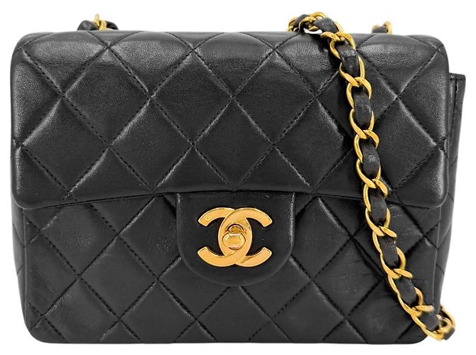 Borsa a Spalla Chanel Mini Matelasse Nero