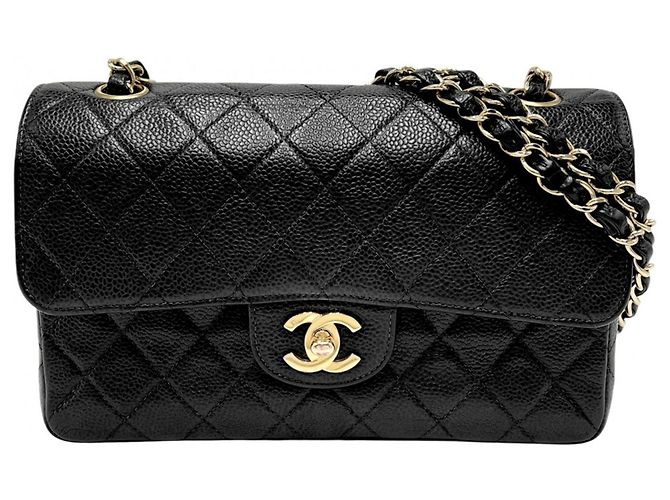Borsa a tracolla Chanel Matelassé 23 Nero