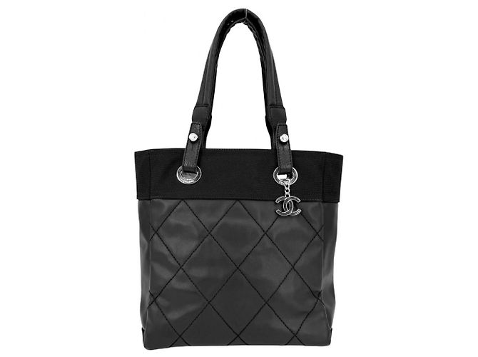 Sac cabas Chanel Paris Biarritz Tote PM Noir