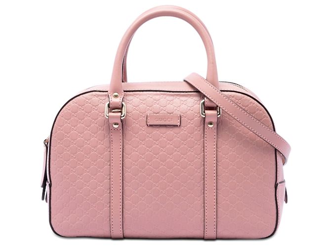 Bolso Gucci Rosa Small Microguccissima