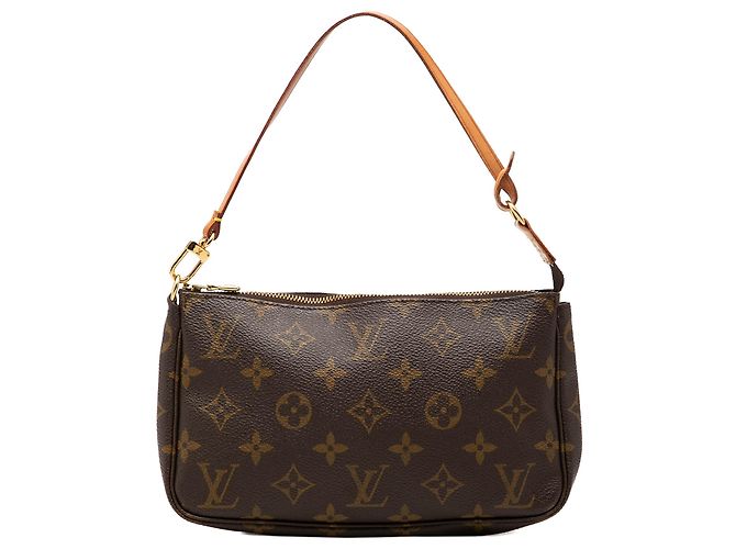 Louis Vuitton Brown Monogram Pochette Accessoires