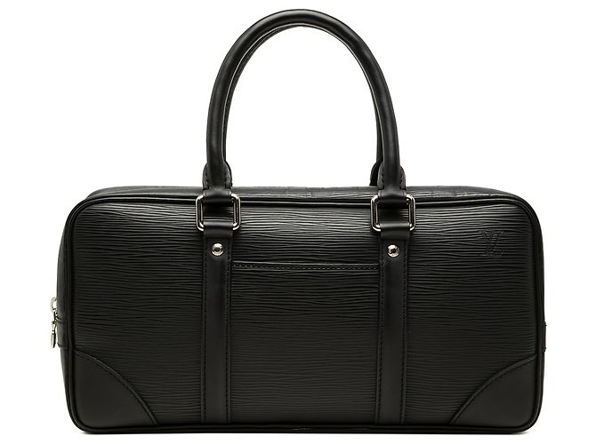 Louis Vuitton Black Epi Vivienne Long MM Noir