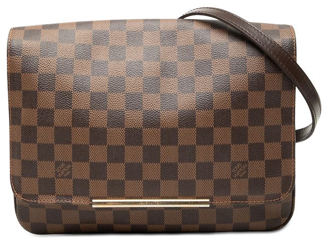 Louis Vuitton Marrón Damier Ebene Hoxton GM Castaño