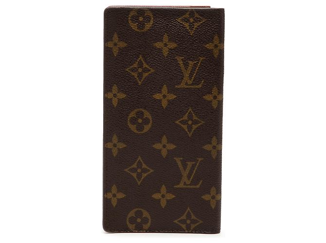 Louis Vuitton Brown Monogram Brazza Wallet