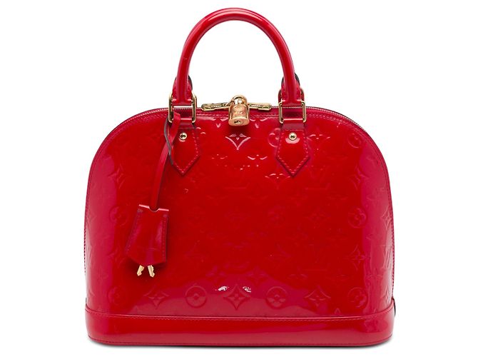 Louis Vuitton Alma PM en Monogram Vernis rojo Roja