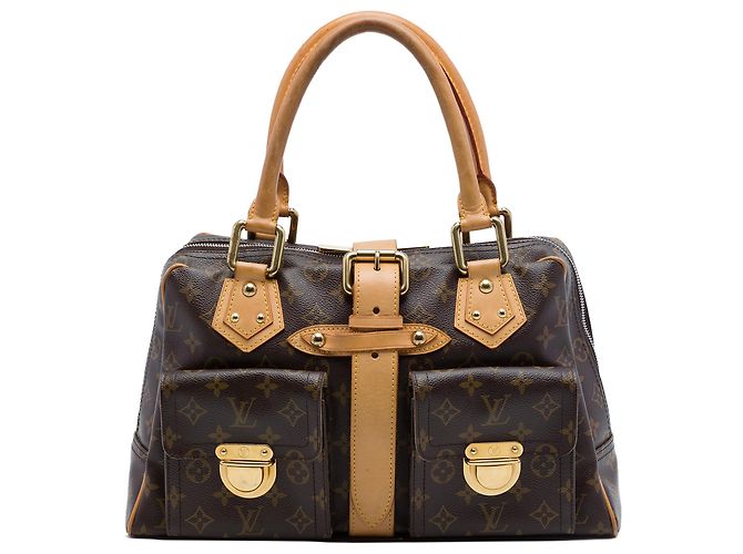 Louis Vuitton Marron Monogram Manhattan GM