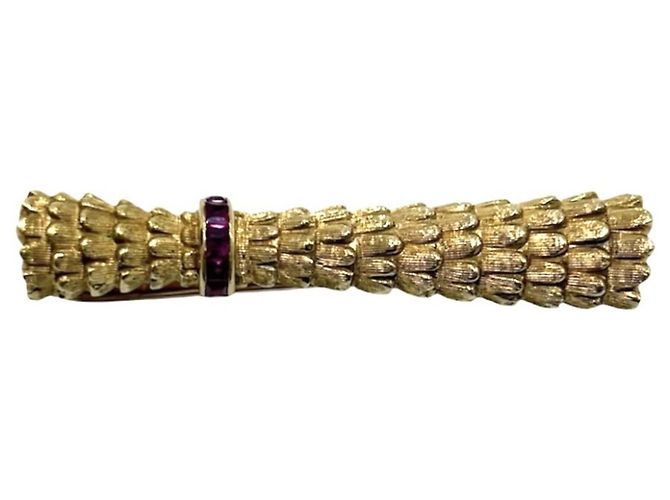 Spilla per cravatta in oro giallo 18K di Tiffany & Co.