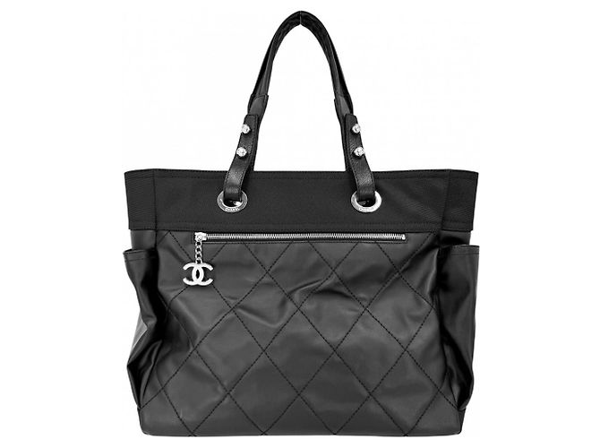 Sac cabas Chanel Paris Biarritz MM Noir