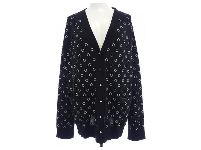 Louis Vuitton Strickjacke Schwarz