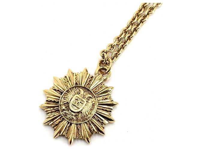 Collana Chanel placcata oro da donna