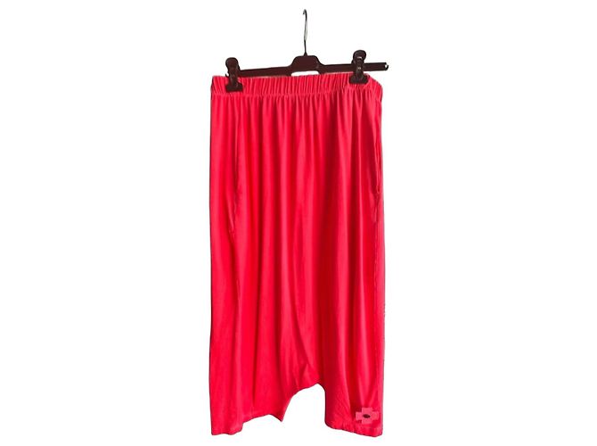 Munthe Plus Simonsen Pantaloni baggy PLU rosa neon Corallo