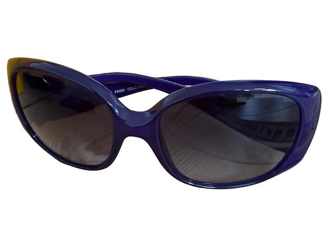 Occhiali da sole Fendi FS5064 Viola Marrone Porpora