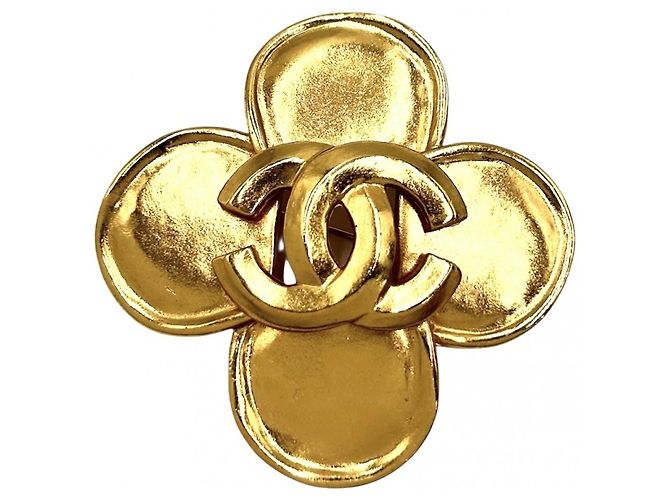 Spilla Vintage in Oro Chanel D'oro