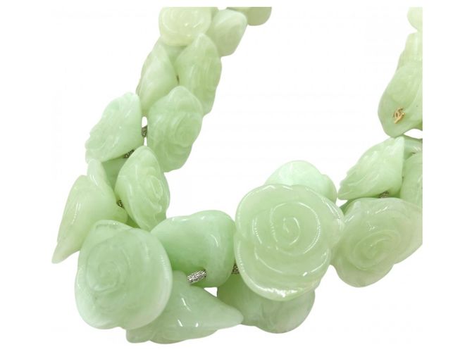 Collar Chanel Coco Green Verde