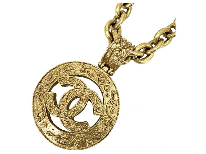Collana lunga Coco Mark da donna Chanel D'oro 