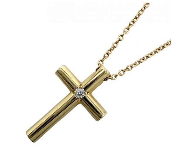 Tiffany & Co. Kreuzanhänger-Halskette für Damen