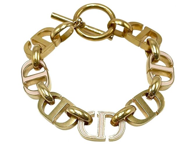 Pulsera Christian Dior Dior Montaigne Charm Rosa Dorado
