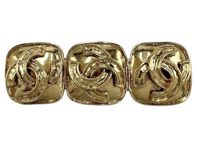 Chanel Vintage Gold Brosche Golden