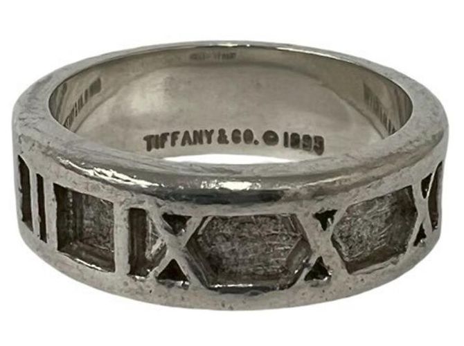 Tiffany & Co Tiffany Vintage Atlas Band Ring Silber