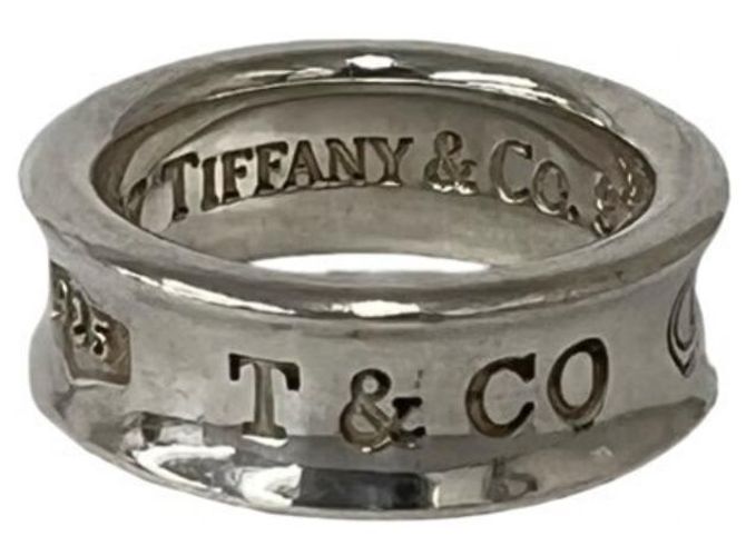 Tiffany & Co Anello Tiffany Vintage Narrow Band Argento