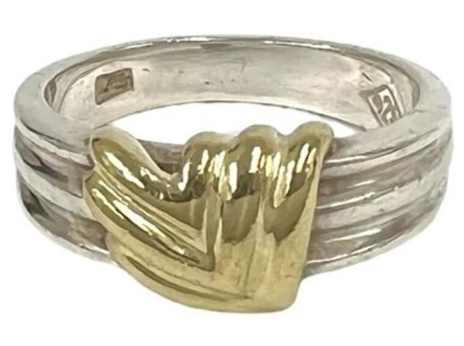 Tiffany & Co. Signature Ring Silber Golden