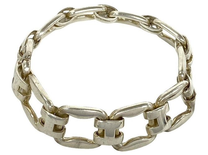 Hermès Pulseira Charm Hermes Vintage History Prata
