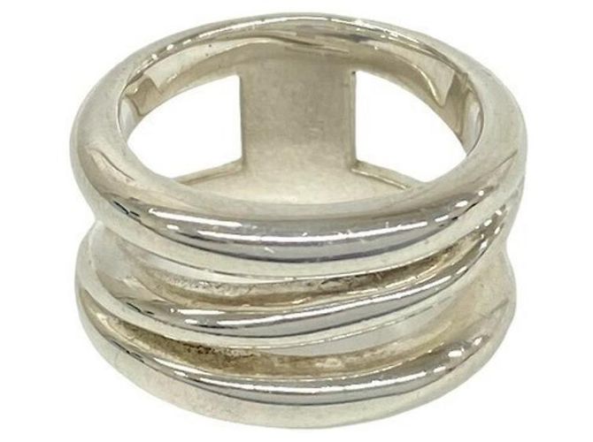 Tiffany & Co Tiffany Vintage Diagonal Band Ring Silber