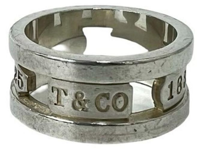 Tiffany & Co. Vintage 1837 Element Ring Silber