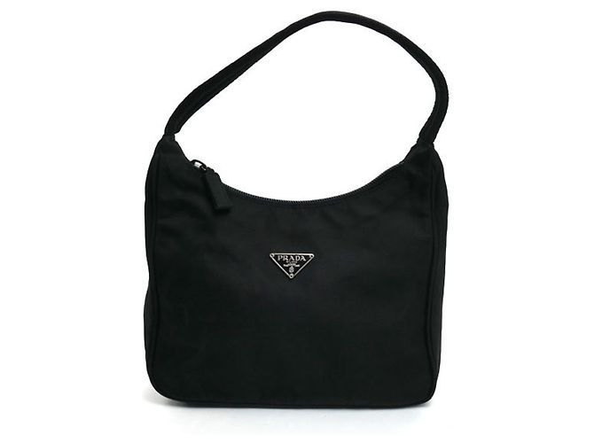 Borsa in nylon nero Prada