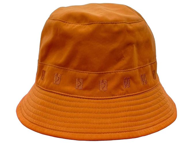Hermès Hermes Bucket Hat Orange