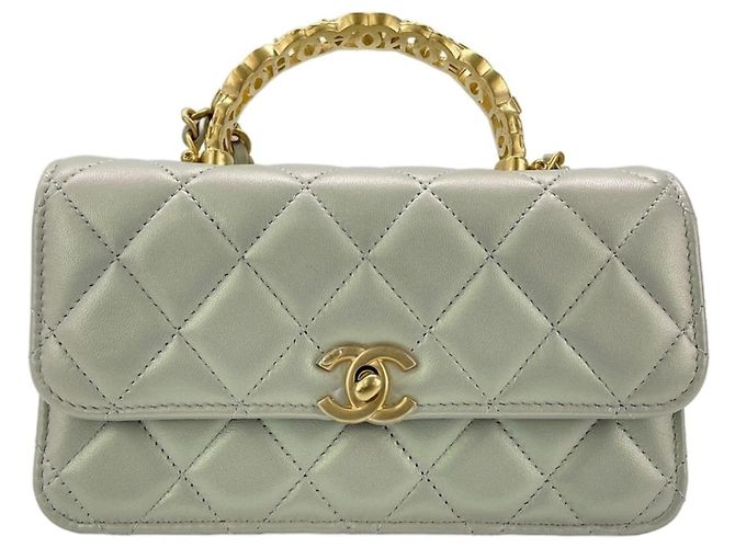 Bolso Chanel Matelassé blanco
