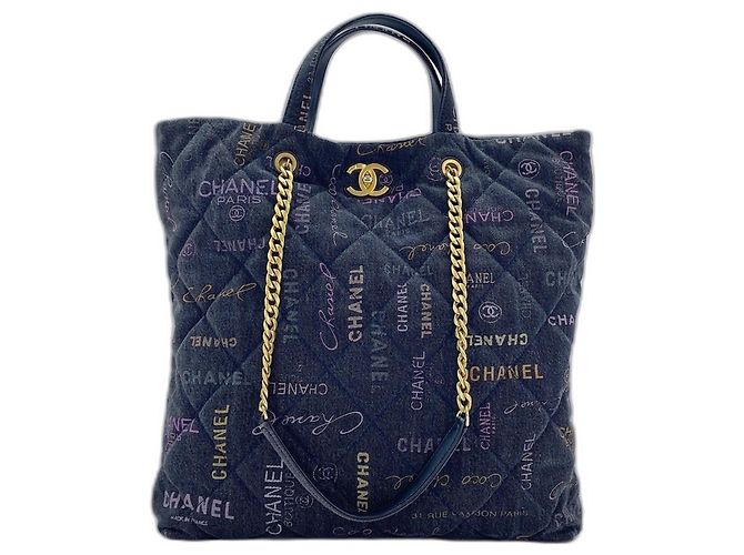 Sac à main Chanel 2-Way Maxi Multi-color Multicolore