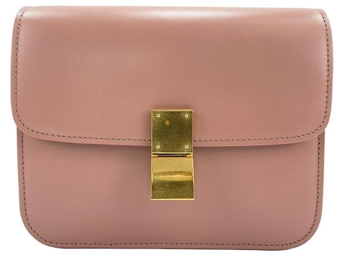 Céline Borsa a tracolla Celine Classic Box rosa