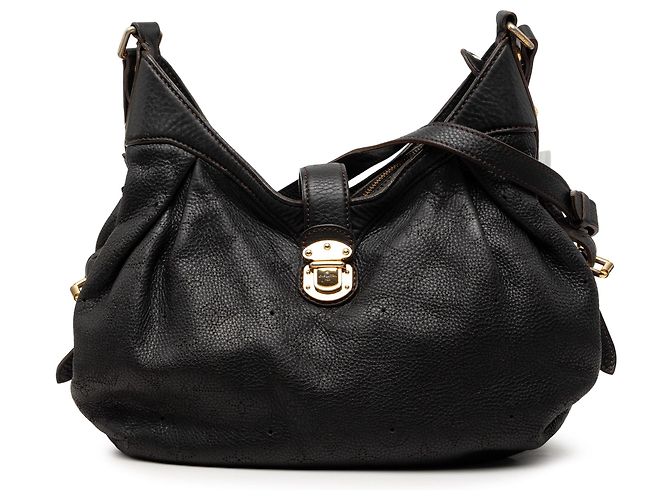 Louis Vuitton Black Monogram Mahina XS Noir
