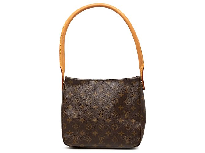 Louis Vuitton Marrom Monogram Looping MM