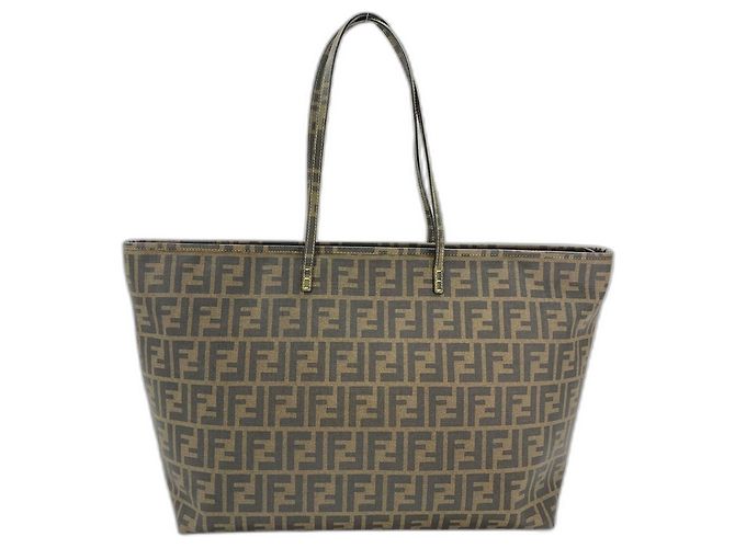 Borsa tote Fendi marrone