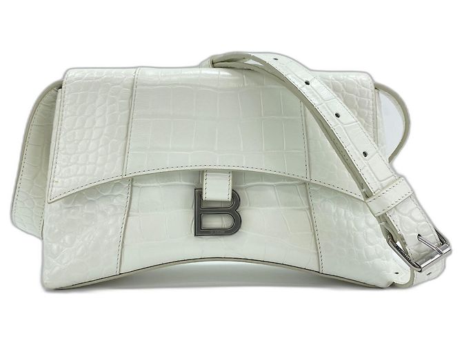 Everyday Borsa a Spalla Balenciaga Downtown Bianco