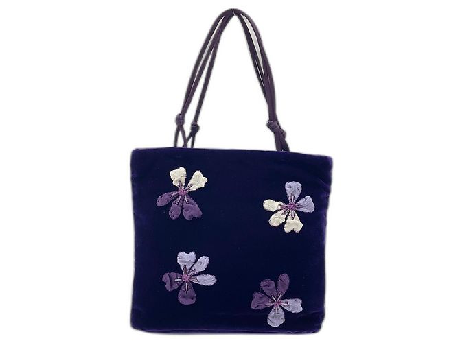 Bolsa Prada roxa Roxo