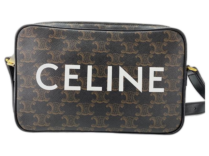 Céline Borsa a tracolla Celine Messenger Medium Marrone