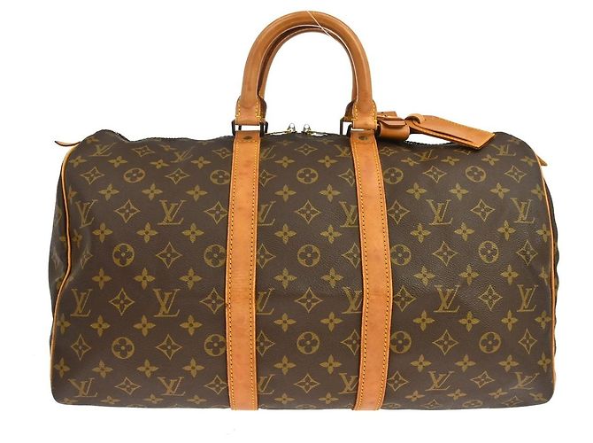 Louis Vuitton Keepall Monogram Canvas 45 Marron